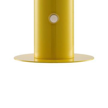 Suillius 11" Contemporary Bohemian Rechargeable/Cordless Iron Integrated LED Mushroom Table Lamp